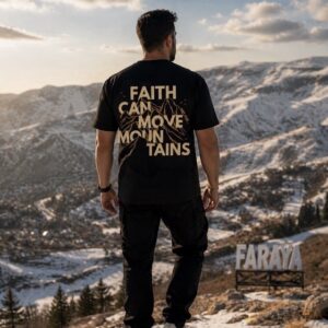 Faith can move mountains